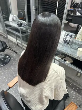 ロング パーマ メンズカット✂️山下 吉祥寺/透明感カラーのヘアスタイル