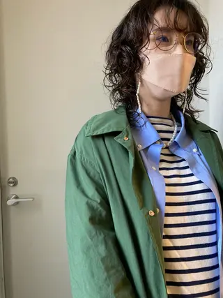 ミディアム カラー 小木曽智美 /ボブ/ショートのヘアスタイル