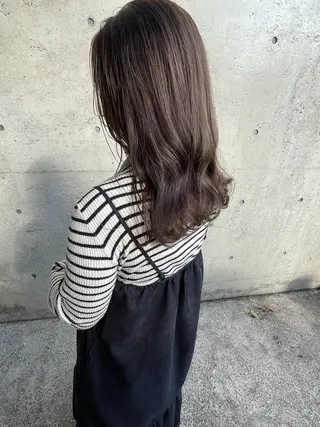 セミロング hair  design  ALBERO所属・日高 香織のヘアスタイル