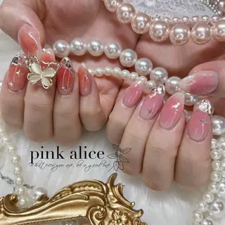 ネイル nail salon Pink Aliceのネイルデザイン