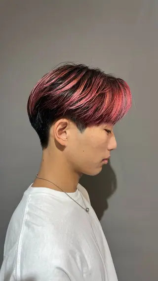 メンズ 横浜/ショート/ レイヤーカットのヘアスタイル