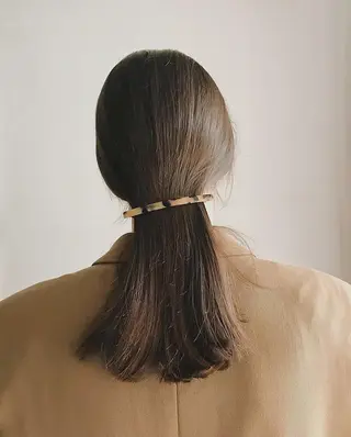 ミディアム カラー ボブパーマコテ巻き風 パーマNo1深江秀平のヘアスタイル