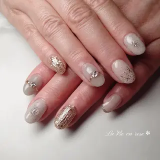 ネイル ラヴィアン ローズのネイルデザイン