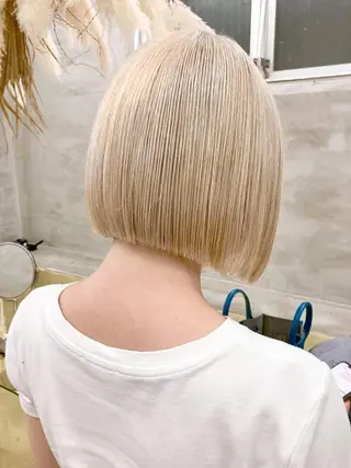 ショート カラー パーマ ヘアアレンジ スパイラルパーマ 🌐hina⭐️のヘアスタイル