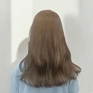 ロング ヘアアレンジ ユイナ 🕊NaVI ベージュ/透明感のヘアスタイル