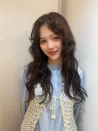カラー ness 一花のヘアスタイル
