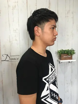 メンズ ショート R3 Eyelash RSKのマツエク・マツパデザイン