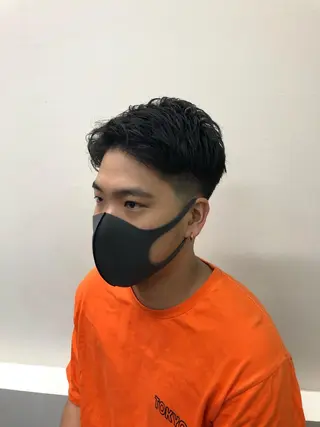 ショート メンズ ラヴィザバーバー所属・メンズカット オカムラリョウのヘアスタイル