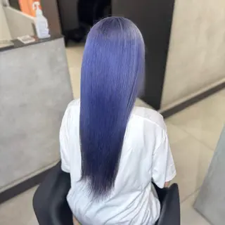 ロング カラー 大阪 梅田/ ハイトーン/エクステのヘアスタイル