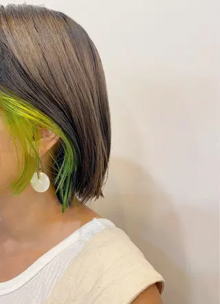 ミディアム カラー 似合わせhair 〻 mikiのヘアスタイル