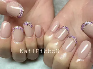 ネイル ネイルリボン 石田のネイルデザイン