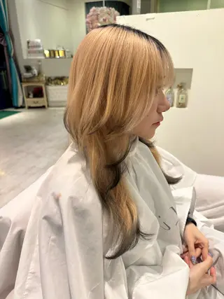 セミロング カラー Lita（リタ）所属・十希羽 / Litaのヘアスタイル