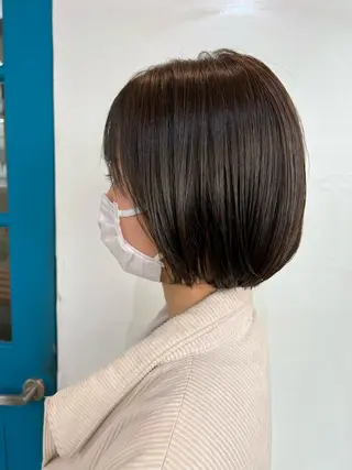 ショート カラー KANA/ボブ/ インナーカラー/艶髪のヘアスタイル