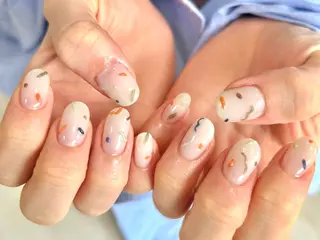 セミロング maninail 高の原店所属・maninail moekoのネイルデザイン