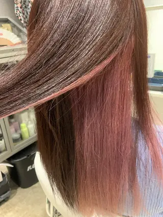 ロング 原谷 一成のヘアスタイル