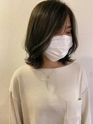 ミディアム カラー m ā l o.🌷 サカモトマイコのヘアスタイル