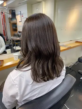 ミディアム カラー YURI/20〜 30代メンズ/恵比寿のヘアスタイル