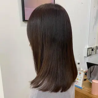 セミロング カラー 🪭risa 暖色/レイヤー🪭のヘアスタイル