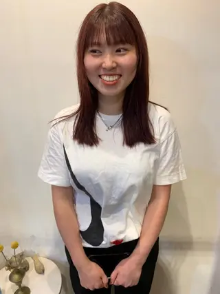 ミディアム カラー 【takk】 ナカヤママサヨシのヘアスタイル