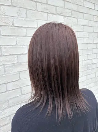 ミディアム カラー preak 🖤mizuki🖤のヘアスタイル