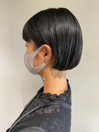 ショート カラー 🕶️佐藤 海李🐏のヘアスタイル