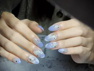 メンズ ネイル Bloom kabukiのネイルデザイン