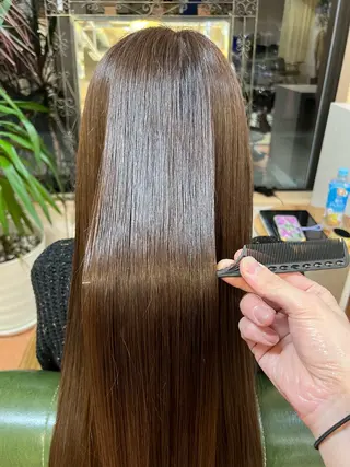 ロング カラー 石井 佑樹のヘアスタイル