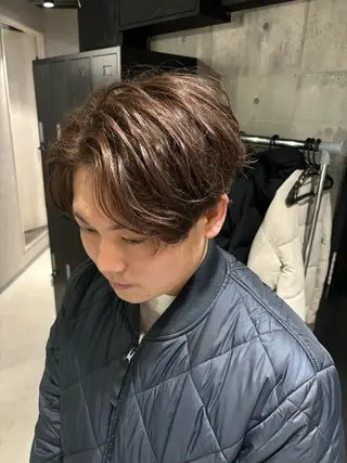 カラー メンズ _white【京橋店】所属・_WHITE / KENTOのヘアスタイル