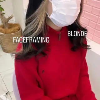 セミロング カラー エクステ🩵ブリーチ 韓国ヘア🩵KAEのヘアスタイル