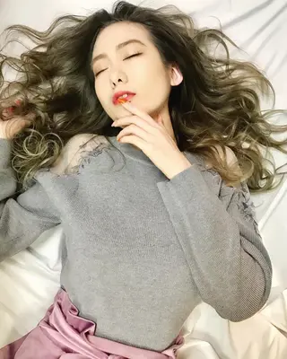 ロング カラー パーマ ヘアアレンジ ネイル マツエク・マツパ backstage.AZ所属・吉川 宙翔のヘアスタイル