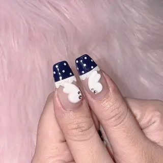 ネイル RIEKO🍒 ワンホン♡推しネイルのネイルデザイン