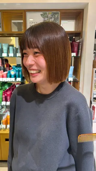ミディアム Befine所属・岸 奈々香のヘアスタイル