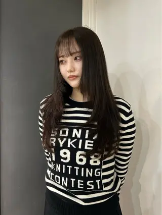 ロング えり 堀江/ボブ /透明感/レイヤーのヘアスタイル