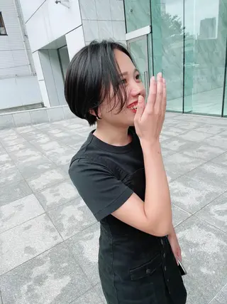 ショート カラー ヘアアレンジ 【代表】 たき〜のヘアスタイル