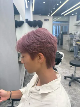 ショート カラー メンズ ✨カット¥1100円 /Yudai✨のヘアスタイル