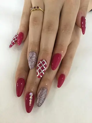 ネイル 💎🐰 saki. m 🐰💎のネイルデザイン