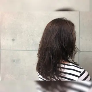 セミロング カラー パーマ Ｄirector 　徳久　真紀の眉毛・アイブロウイメージ