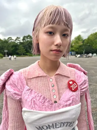 ショート カラー デザイン/レイヤー Kaito🐩/栄のヘアスタイル