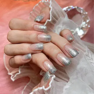 ネイル 23時まで❤︎韓国、 ワンホンネイルのネイルデザイン