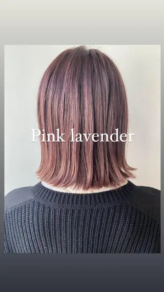 ミディアム カラー shiori/暖色/ レイヤー/似合わせのヘアスタイル