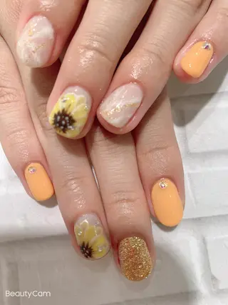 ネイル グラマラス ／アンジェアイのマツエク・マツパデザイン