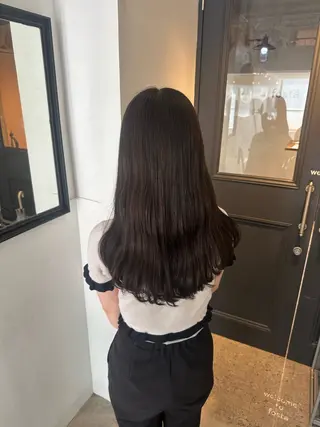 ロング カラー riho🎀 / 梅田美容室のヘアスタイル