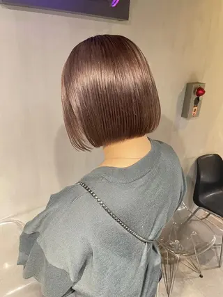 カラー 大人かわいい💍🤍 ボブ/ショートボブのヘアスタイル