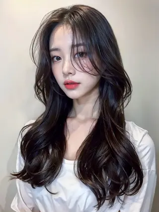 ロング 石原 悠貴のヘアスタイル