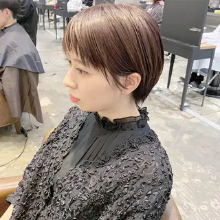 ショート 古沢 新のヘアスタイル