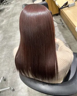 ミディアム 透明感🫧/ブリーチ /永田　汰伊智のヘアスタイル