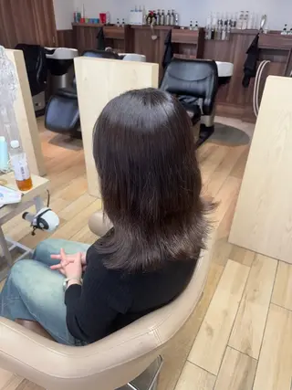 カラー 田村 真菜のヘアスタイル