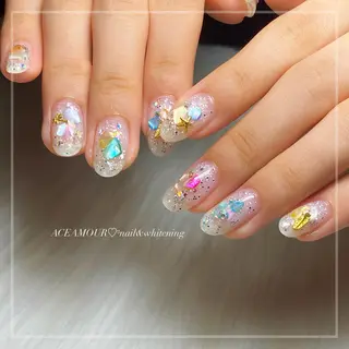 ネイル ネイル/耳つぼ /新ホワイトニングのネイルデザイン