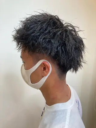 パーマ メンズ 黒川 真伍のヘアスタイル