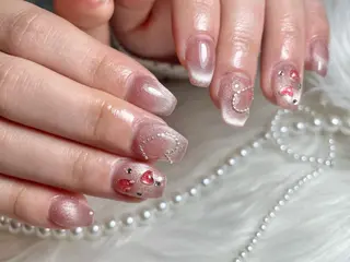 ネイル ゆりか ジョアアンジェ福島のネイルデザイン